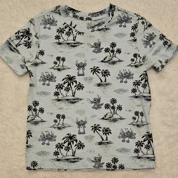 Disney Stitch Island Kids T Shirt - Picture 1 of 3